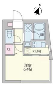 クーカイテラス学芸大学の間取り画像