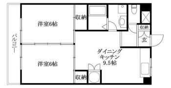 エクシード久万ノ台の間取り画像