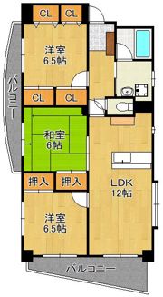 サンシティ田原IIの間取り画像