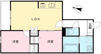 ハーモニー多摩平の間取り画像