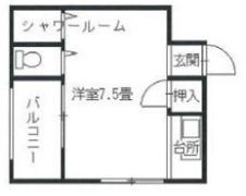 大栄ビルの間取り画像