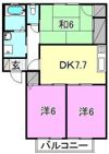 レプラコーン和泉Dの間取り画像