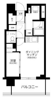 アトラス白金台レジデンスの間取り画像