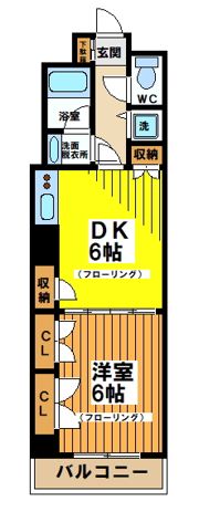 カシェの間取り画像