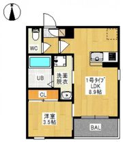 REGALEST 下伊福上町 ROYALの間取り画像