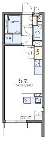 レオネクストフェリシテ天下茶屋の間取り画像
