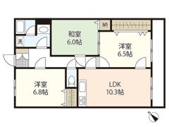 グランボヌール上安の間取り画像