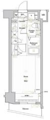REALIZE新宿の間取り画像