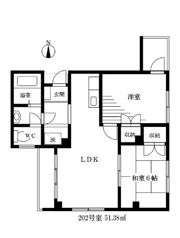 海馬館の間取り画像