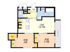 Kusunoki Terraceの間取り画像