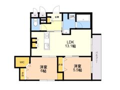 Kusunoki Terraceの間取り画像