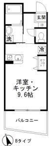 ファンファーレ調布の間取り画像