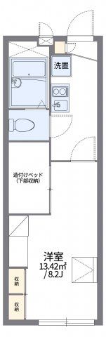 レオパレスFlourishの間取り画像