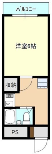 レジデンスハラの間取り画像