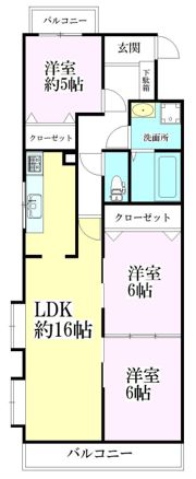 ジョイプラザ南仙台の間取り画像