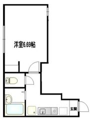 ワイズ横浜井土ヶ谷Stの間取り画像