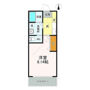 クレフラスト苦竹駅北の間取り画像