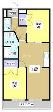 サンレイク和泉の間取り画像