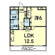 ラルジュ帯山の間取り画像