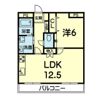 ラルジュ帯山の間取り画像
