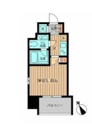 レジディア大森の間取り画像