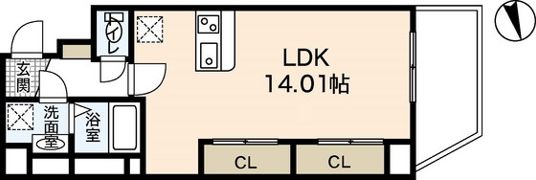 八丁堀iBLDの間取り画像