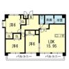 SCHEIN COAT神水の間取り画像