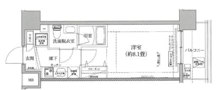 アイルヴァーチェ川崎の間取り画像