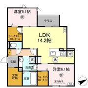 D's LIEN (ディ-ズリアン) Cの間取り画像