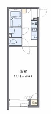 クレイノフルール?円寺の間取り画像