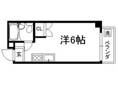 室町北野マンションの間取り画像