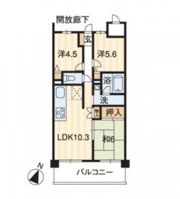 ヴェルデコート矢賀の間取り画像