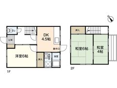 瀧本借家（川内4丁目）の間取り画像