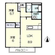リーフミナンの間取り画像