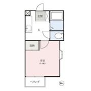 シティーハイツガーネットの間取り画像