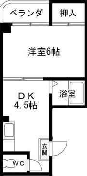 ロイヤル西梅田の間取り画像