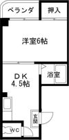 ロイヤル西梅田の間取り画像