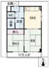 鈴昌マンションの間取り画像