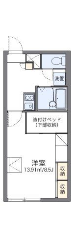 レオパレスステラの間取り画像