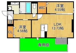 Polonia Wakamatsu A棟の間取り画像