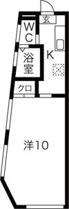 星ヶ丘鈴木ビルの間取り画像