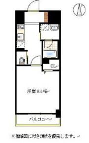 グランスクエア岡山駅西の間取り画像