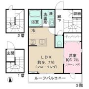 マルテーハイツ城西の間取り画像