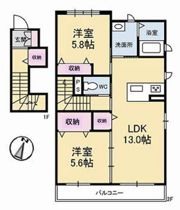 シャーメゾンゆきの間取り画像