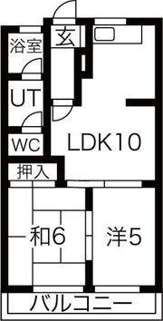 エクセレントパークの間取り画像