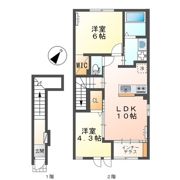 フレール 陽の間取り画像