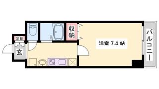 パークビュー王子駅前の間取り画像