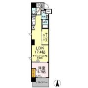 GOLD WING Ⅱの間取り画像