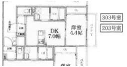 グランメール芦屋南宮町の間取り画像