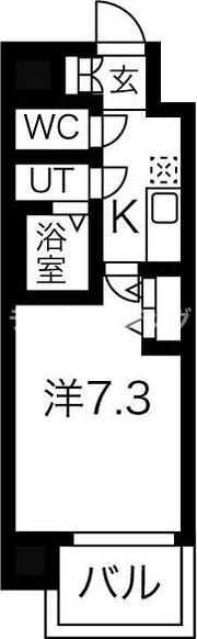 LIVIAZ SHIN-OSAKA Cielの間取り画像
